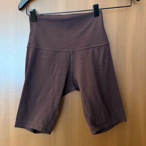 Lululemon Align Brown Biker Shorts